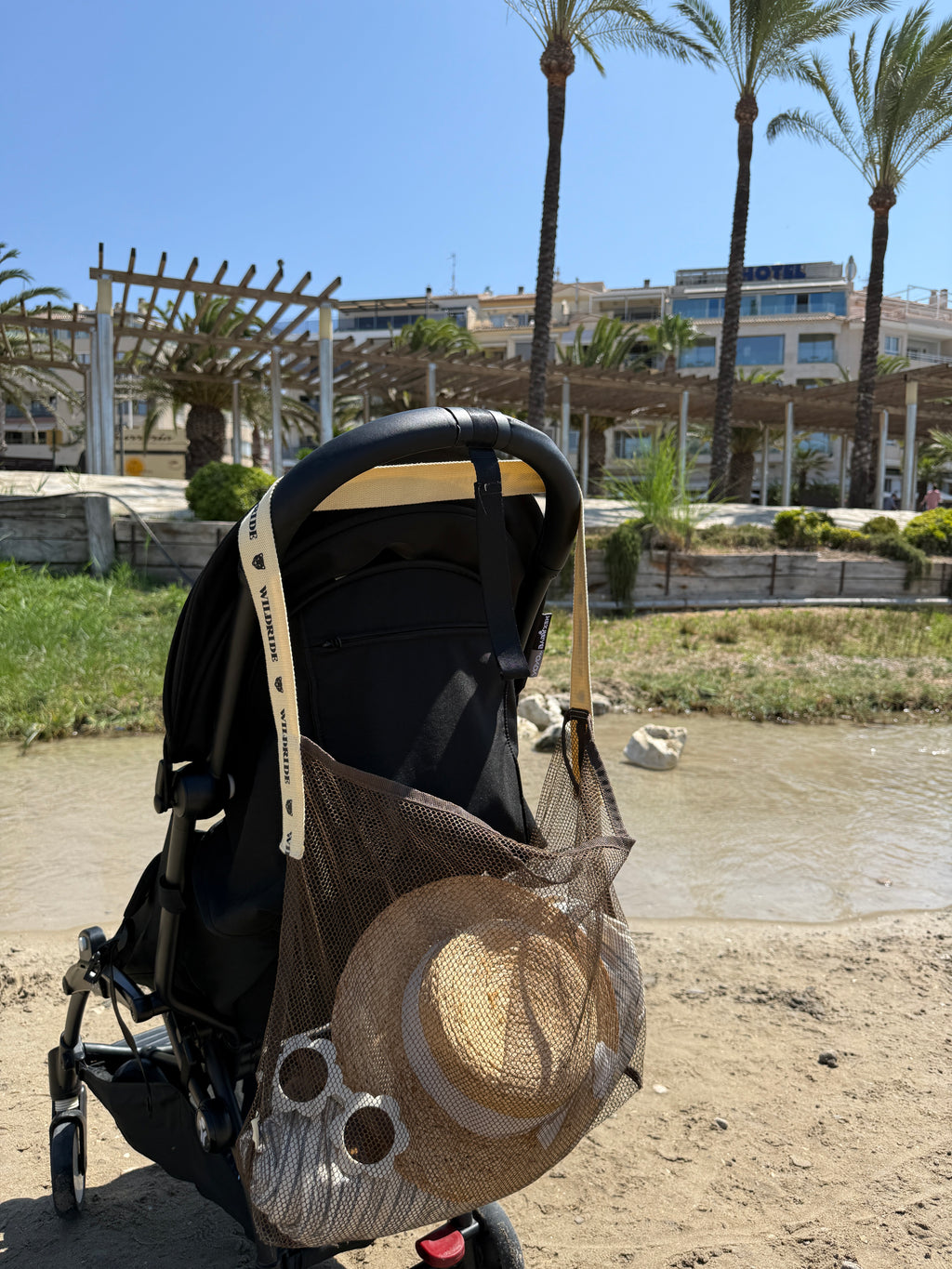 夏日時尚沙灘包-Mesh beach bag