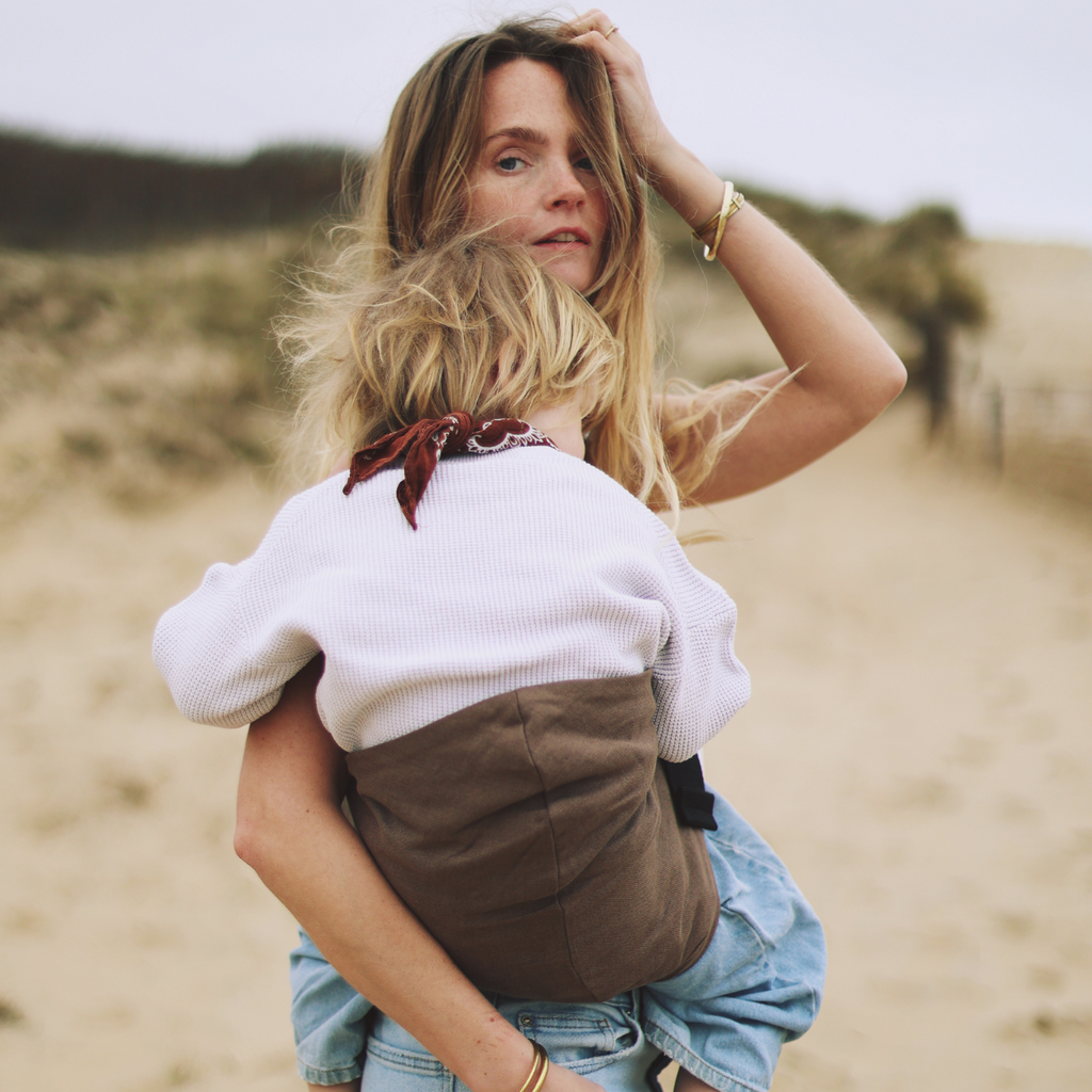 亞麻棕-Brown Linen Carrier