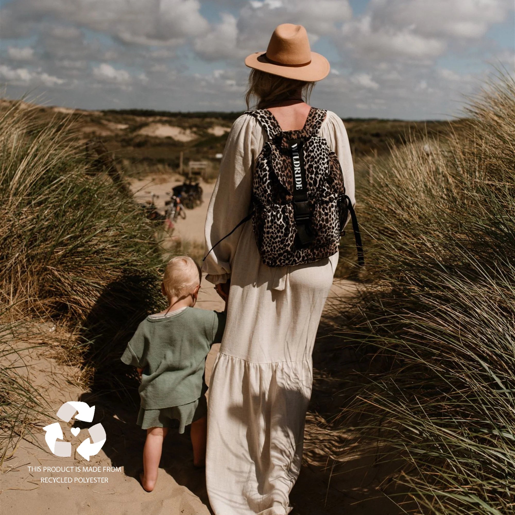 時尚媽媽包｜後背款｜薩凡納草原